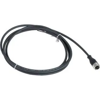 elektrický kabel XZCP1141L2 Kabel s konektorem XZ, samice přímá, M12, 4 pin, kabel PUR 2m, Schneider Electric