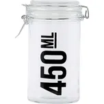 Skleněná dóza s víčkem 450 ml