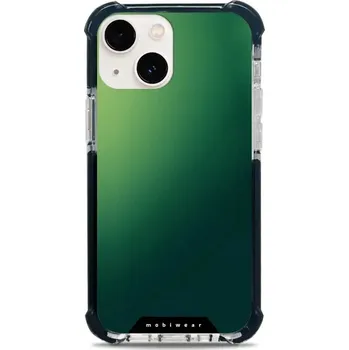 Pouzdro na mobilní telefon Odolný obal Mobiwear MagSafe Elite Bumper - Apple iPhone 13 Mini - D036D Zelený odstín (Odolný kryt, pouzdro, obal Mobiwear Elite Bumper na mobil Apple iPhone 13 Mini - D036D Zelený odstín, materiál Plast + TPU silikon + kov - zesílená ochrana telefonu,)