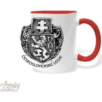 Hrnek - Československé legie Barva: Červená