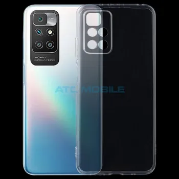 Pouzdro na mobilní telefon Měkký TPU kryt Xiaomi Redmi 10 transparentní, ultratenký (0,75mm) a zpět 9 Kč s ATC Clubem