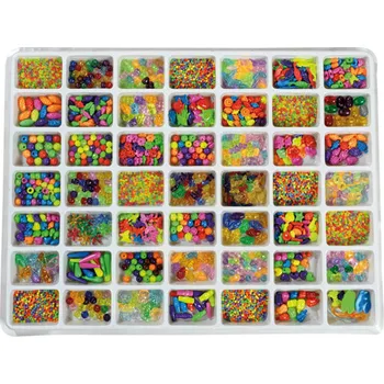 Dětské navlékací korálky Korálky – velká sada