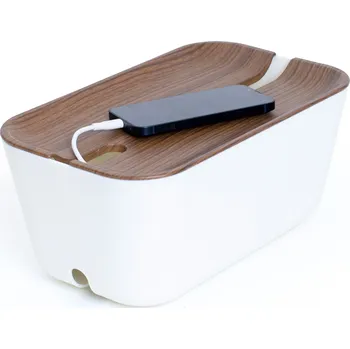 Úložný box Bosign, Box na kabely Hideaway M v barvě dřeva - Formadore