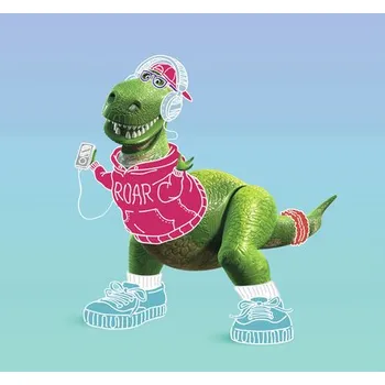 Fototapeta Fototapeta vliesová IADX6-030 Toy Story Roar 300x280 cm