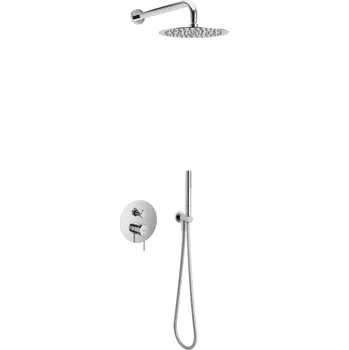 Sprchový set Excellent Pi sprchová sada pod omítku s dešťovou sprchou chrom AREX.SET.1247CR