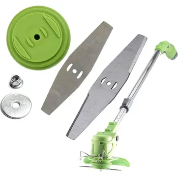 Sada nářadí Sada 2ks nožů a hlava na nože pro elektrickou AKU kosu na zahradu