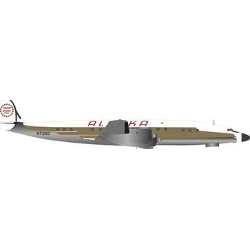 autíčko Herpa Wings Alaska Airlines Lockheed L-1649A Starliner N7316C