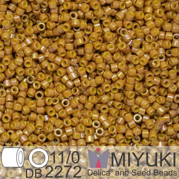 Korálek Korálky Miyuki Delica 11/0. Barva Opaque Glazed Hawthorne DB2272. Balení 5g.