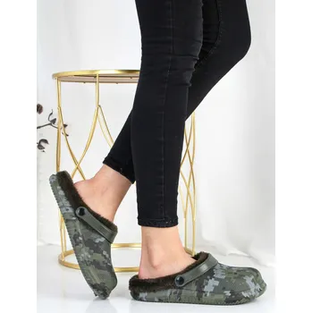 Dámské pantofle DoAndBe Zateplené dámské pantofle 18207D.GR Velikost: 37