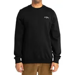 billabong Pánská mikina arch crew black - blk
