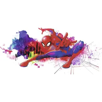 Fototapeta Fototapeta vliesová IADX6-082 Spider-Man Graffiti Art 300x150 cm