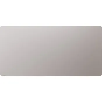 Legamaster Moderní skleněná tabule s matným povrchem v barvě a zaoblenými rohy v barvě Warm Grey, 100x200 cm LEG-7104264