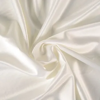 Polomatný satén elastický 96 g bílý