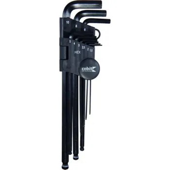 Bit Cobit Šestihran sada 9ks černá cobit