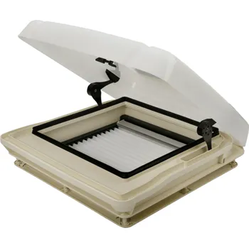 Příslušenství ke karavanu REMIS Střešní okno REMItop Vista 400 x 400, 24-35 mm střecha Barva: Bílá