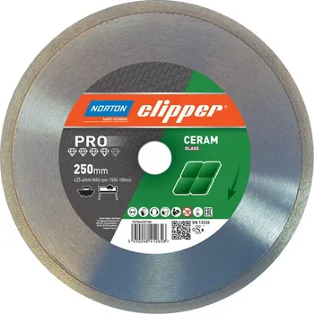 Řezný kotouč NORTON-CLIPPER Kotouče 180x25.4mm Norton Clipper PRO CERAMIC GLASS