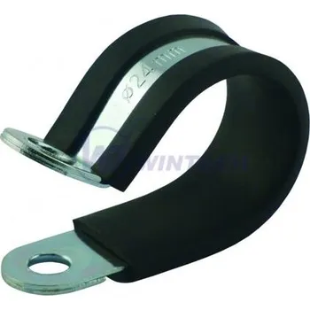 Zahradní hadice Fixační úchyt s gumou W1, pr.6mm, ZB / balení 1 ks