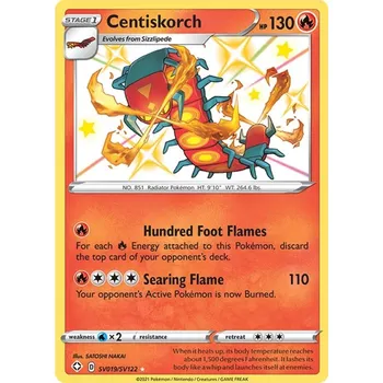 Sběratelská karetní hra Centiskorch SV019/SV122 - Shining Fates