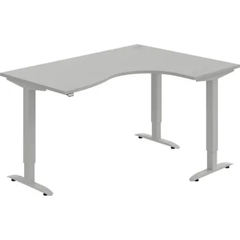 Kancelářský vozík HOBIS trigon elektr.stavitelný stůl stand.ovlad. - MST 2 2005 L, šedá + doprava zdarma