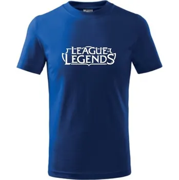 ON-DESIGN Dětské tričko s League of legends Velikost: 110 cm/4 roky, Barva: královská modrá