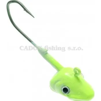 Umělá nástraha ICE fish - Jig ryba barva žlutá 70g