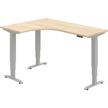 Kancelářský vozík HOBIS trigon elektr.stavitelný stůl paměť.ovlad. - MST 3M 60 P, akát + doprava zdarma