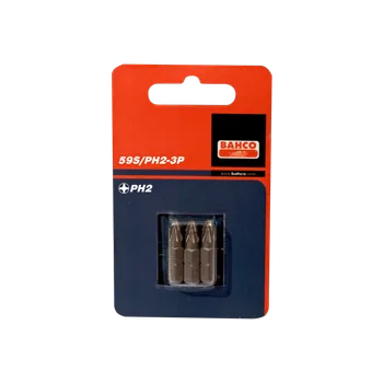 Bit Bit pro křížové šrouby, 25mm, 59S/PH4-3P (Phillips)