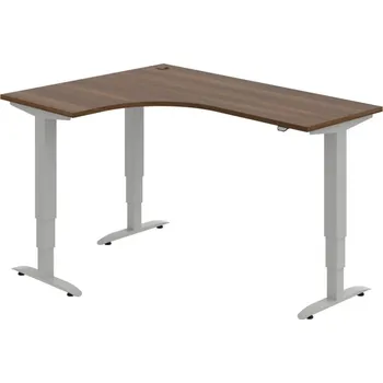 Kancelářský vozík HOBIS trigon elektr.stavitelný stůl stand.ovlad. - MST 3 60 P, ořech + doprava zdarma