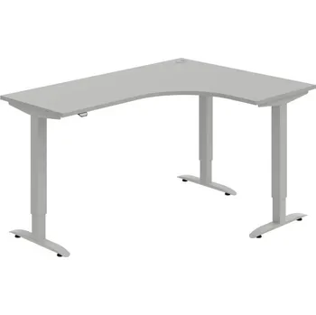 Kancelářský vozík HOBIS trigon elektr.stavitelný stůl stand.ovlad. - MST 2 60 L, šedá + doprava zdarma