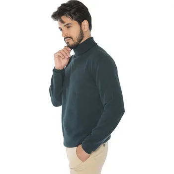 Duuree.cz Kašmírový rolák David Barva: Tmavě zelená, Velikost: L