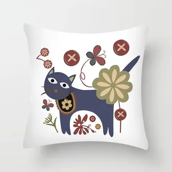 Povlak na polštářek Povlak na polštář s zvířecími motivy - 11,60 x 60cm