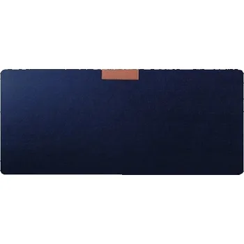 Podložka pod myš a klávesnici | podložka na stůl, 64 x 33 cm - Tmavě modrá