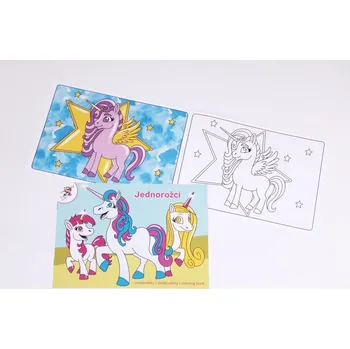 omalovánky Mičánek Omalovánky A5 Jednorožci 2343-2 141376