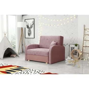 Pohovka Falco Rozkládací křeslo Vivian Soft I - růžová