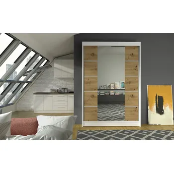 Ložnice Falco Skříň Linora V 120 bílá/artisan