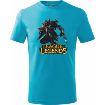 Pánské tričko ON-DESIGN Tričko s League of legends 5 Velikost: 2XL, Barva: tyrkysová