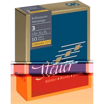 Steuer Plátek Bb-Klarinet Blue Line Advantage3 1/2 9988