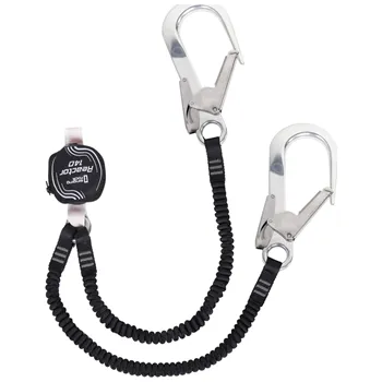 Horolezectví Tlumič pádu Singing Rock REACTOR 140 FLEX ,,Y" 155 cm + 2x K353 BLACK