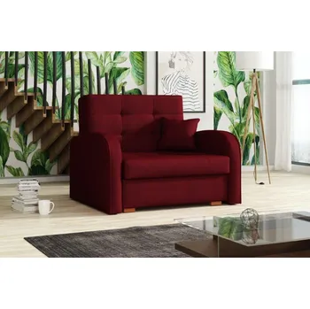 Pohovka Falco Rozkládací křeslo Vivian Gold I bordo