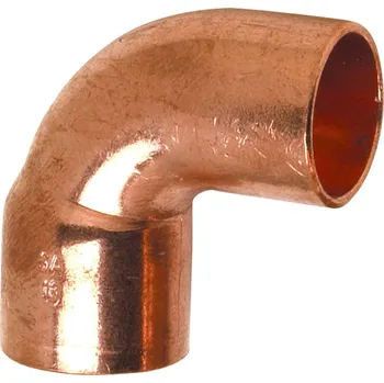 Instalatérský materiál CU 5092 Měděné pájecí koleno (oblouk) 90° A x I (pro k pájení, letovací - měď) - 10 CU.5092