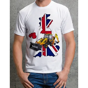 Pánské tričko tričko JCB 3DX M