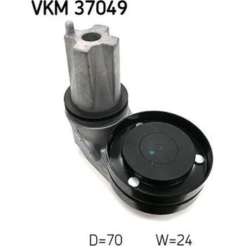 Vratná/vodicí kladka, klínový žebrový řemen SKF VKM 37049