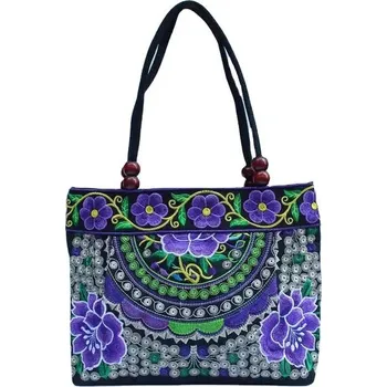 Kabelka Elegantní kabelka s výšivkou - styl 17