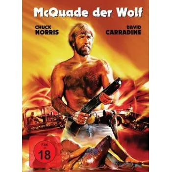 Blu-ray film McQuade - Der Wolf, 2 Blu-ray (Mediabook Cover B) – Steve Carver,Chuck Norris,David Carradine,Barbara Carrera (DE)