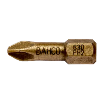 Bit Diamantové bity pro hlavy šroubů Phillips BAHCO 63D/PH1