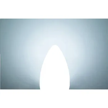 Žárovka LED žárovka E14 6W svíčka, Vyzařovaná barva Studená bílá