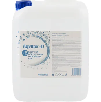 Dezinfekce AQVITOX AQVITOX®-D roztok pro ošetření ran 5 l