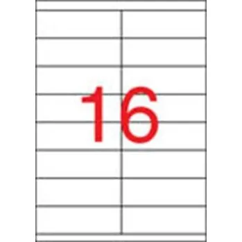 Samolepící etiketa Etiketa, ILC, 105x35 mm, dvouřadé, 1600 ks/bal., APLI
