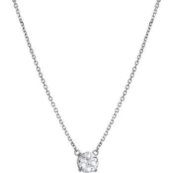 Módní doplněk Hot Diamonds Jemný stříbrný náhrdelník s topazem a diamantem Tender DN167 + 2 měsíce na vrácení zboží