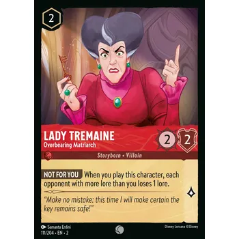 Karetní hra Lady Tremaine 111/204 - Rise of the Floodborn Typ karty: Foil